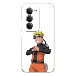 Чехлы с принтом Наруто на Xiaomi Redmi 15 (Радосный Наруто)