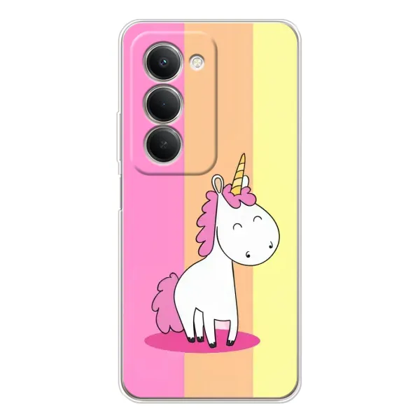 Чехол с рисунком «Радужный Единорог» для Xiaomi Redmi 15 Чехол с рисунком «Радужный Единорог» для Xiaomi Redmi 15