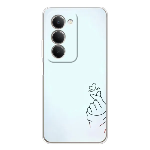 Чехол с рисунком «Сердце на голубом» для Xiaomi Redmi 15 Чехол с рисунком «Сердце на голубом» для Xiaomi Redmi 15