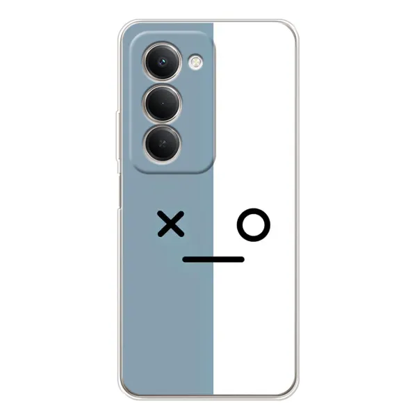 Чехол с рисунком «Серо-белый» для Xiaomi Redmi 15