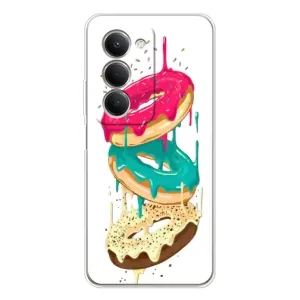 Чехол с изображением вкусной еды для Xiaomi Redmi 15 (Сочные пончики)