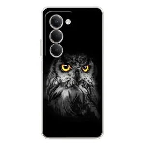 Чехлы с принтом СОВЫ для Xiaomi Redmi 15 (Сова на чёрном)