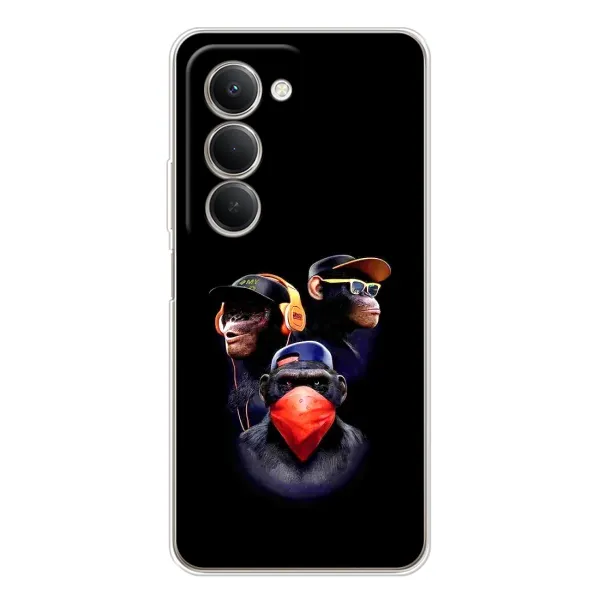 Чехол с рисунком «Три обезьяны» для Xiaomi Redmi 15 Чехол с рисунком «Три обезьяны» для Xiaomi Redmi 15