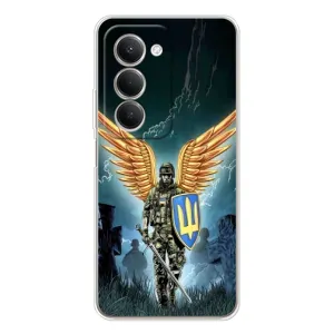 Патриотический Чехол для Xiaomi Redmi 15 (ЗСУ з крильями)
