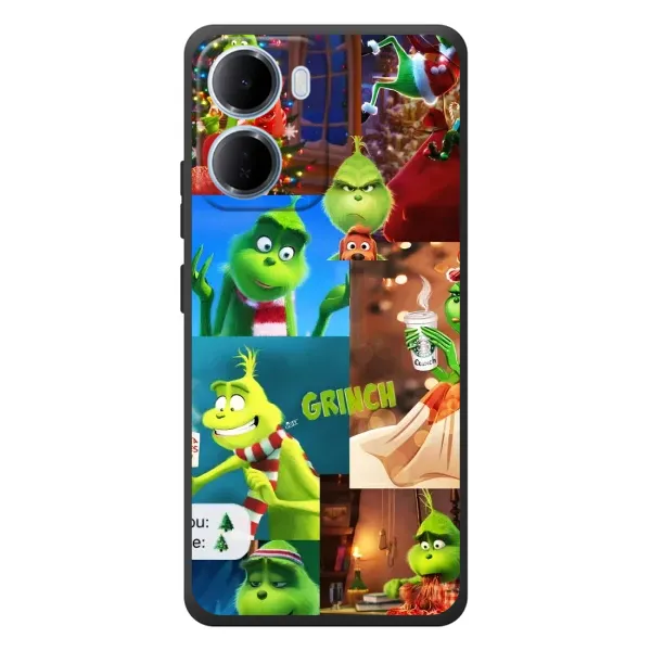 Чехол с рисунком «Арт Гринч» для Xiaomi Redmi 15a Чехол с рисунком «Арт Гринч» для Xiaomi Redmi 15a