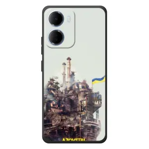 Чехлы на военную тематику для Xiaomi Redmi 15a (Азовсталь)