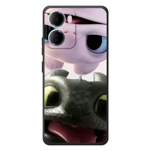 Чехол дракон Беззубик для Xiaomi Redmi 15a (Беззубик и Дневная Злость)