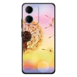 Силиконовый Чехол с одуванчиками на Xiaomi Redmi 15a