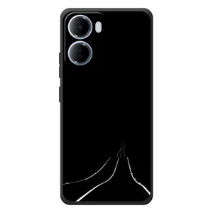Чохол з картинками на чорному фоні для Xiaomi Redmi 15a (Дорога)