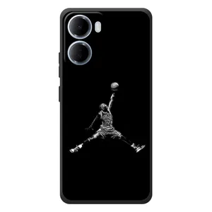 Силіконовый Чохол Nike Air Jordan на
Xiaomi Redmi 15а
(Джордан)