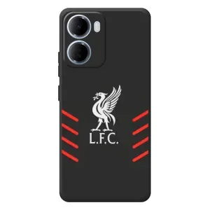 Силиконовые Чехлы принт Футбол на Xiaomi Redmi 15a (Эмблема Liverpool)
