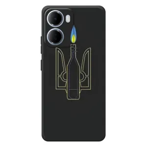 Чехол с картинкой (Патриотический ГЕРБ) на Xiaomi Redmi 15a (Герб - Молотова)