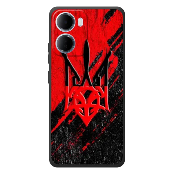 Чехол с рисунком «Герб в цвете УПА» для Xiaomi Redmi 15a