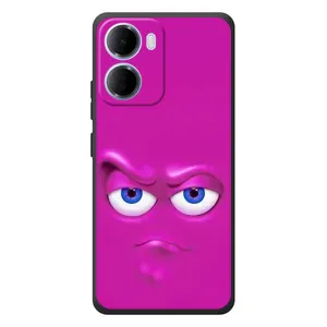 Силиконовые Чехлы (смешные стикеры) для Xiaomi Redmi 15a (Хитрая мордочка)