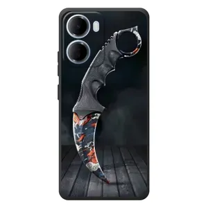 Чехол КИБЕРСПОРТ для Xiaomi Redmi 15a (Кинжал КС ГО)