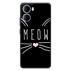 Бампер с изображением Котиков для
Шiaomi Редми 15а (КОТИК MEOW)