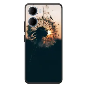 Силіконовий Чохол з кульбабками на Xiaomi Redmi 15a (Гарна кульбабка)