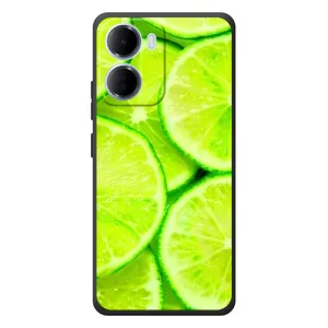 Чохол з зображенням смачної їжі для Xiaomi Redmi 15a (Лайм)