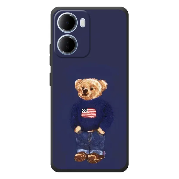 Чехол с рисунком «Мишка USA» для Xiaomi Redmi 15a