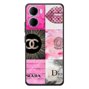 Чохол (Dior, Prada, YSL, Chanel) для Xiaomi Redmi 15a (Модніца)