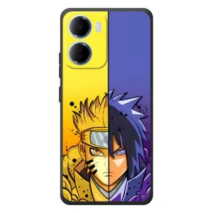 Купить Чехлы на телефон с принтом Anime для Xiaomi Redmi 15a (Naruto Vs Sasuke)