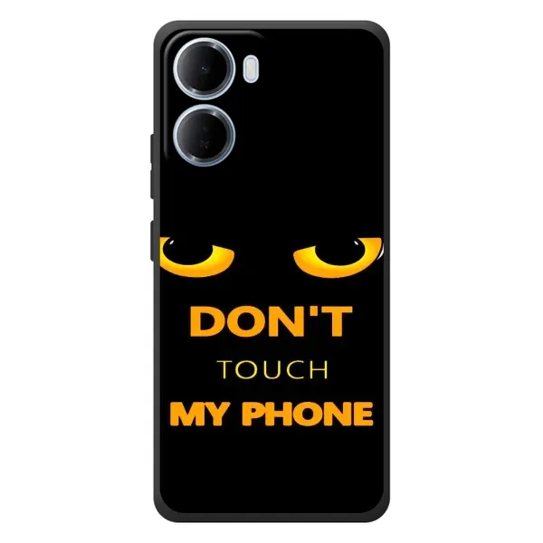 Чехол с рисунком «Не трогай мой телефон» для Xiaomi Redmi 15a Чехол с рисунком «Не трогай мой телефон» для Xiaomi Redmi 15a