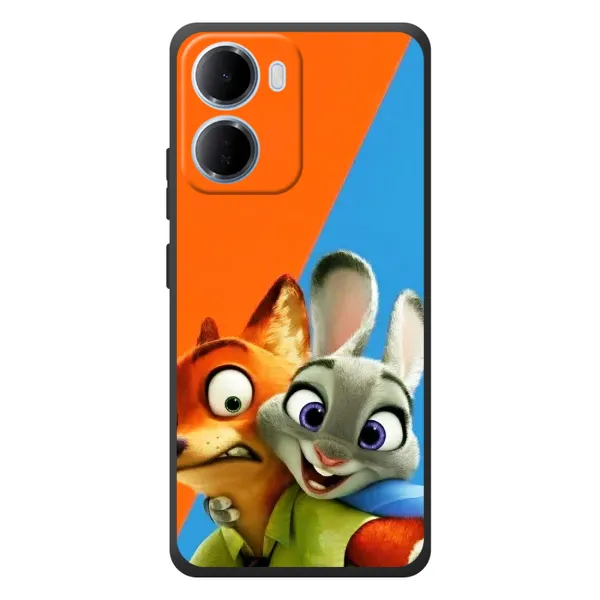 Чехол с рисунком «Ник и Хопс» для Xiaomi Redmi 15a