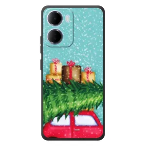 Чохол новорічна ялинка на Xiaomi Redmi 15a (Новорічний настрій)