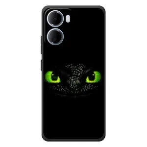 Чехол дракон Беззубик для Xiaomi Redmi 15a (Глаза Беззубика)