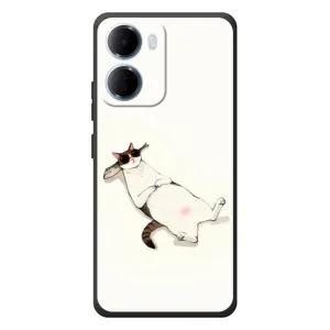 Чехол на тематику: Коты для Xiaomi Redmi 15a (Отдых)