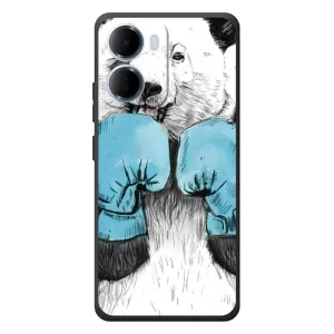 Чехлы с Пандами на Xiaomi Redmi 15a (Панда боксер)