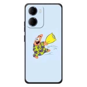 Чехлы с Патриком на Xiaomi Redmi 15a (Патрик с подушкой)
