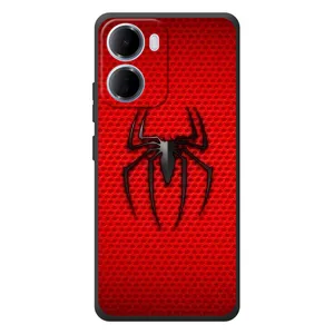 Чехол Супергерой Человека Паука на Xiaomi Redmi 15a (Паук марвел)