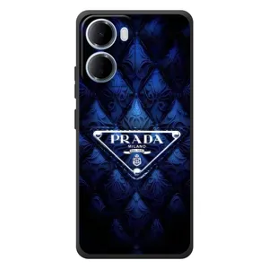 Чохол (Dior, Prada, YSL, Chanel) для Xiaomi Redmi 15a (Прада)