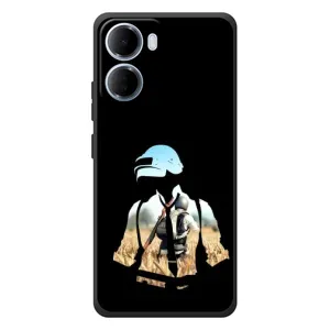 Чохол з картинкою "Герой Pubg" на Xiaomi Redmi 15a (Пубг мен)
