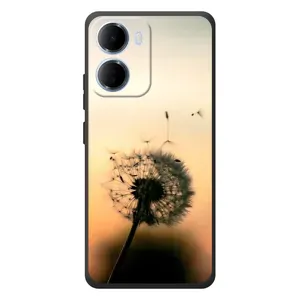 Силіконовий Чохол з кульбабками на Xiaomi Redmi 15a (Роздмухана кульбабка)