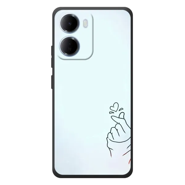 Чехол с рисунком «Сердце на голубом» для Xiaomi Redmi 15a Чехол с рисунком «Сердце на голубом» для Xiaomi Redmi 15a