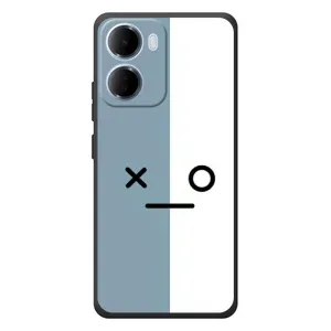 Силиконовые Чехлы (смешные стикеры) для Xiaomi Redmi 15a (Серо-белый)