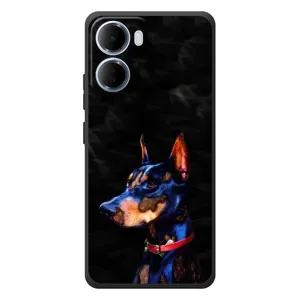 Бампер для Xiaomi Redmi 15a з картинкою "Песики" (Собака Мопсік)