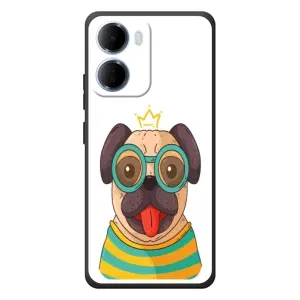 Бампер для Xiaomi Redmi 15a з картинкою "Песики" (Собака Король)