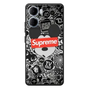 Чехол с Брендами одежды на 

Шiaomi Редми 15а (Supreme Маус)