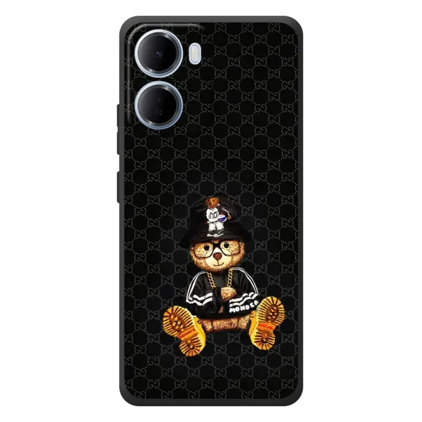 Чехол с рисунком «Тедди Гуччи» для Xiaomi Redmi 15a
