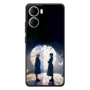 Чохол з картинкою Венсдей на Xiaomi Redmi 15a (Внсдей і Енід)
