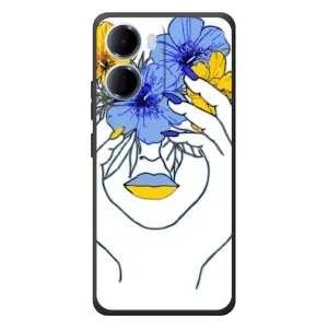 Чохол на Xiaomi Redmi 15a (Український дизайн) (Українка на всю голову)