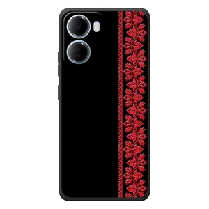 Силиконовый Чехол на Xiaomi Redmi 15a с картинкой Вышиванки