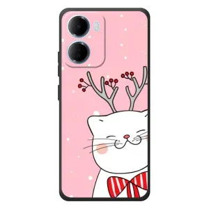 Чехол на тематику: Коты для Xiaomi Redmi 15a (Зимний кот)