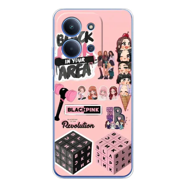 Чехол с рисунком «BLACK PINK коллаж» для Xiaomi Redmi 15C 5g Чехол с рисунком «BLACK PINK коллаж» для Xiaomi Redmi 15C 5g
