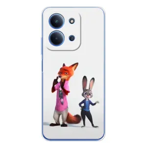 Силиконовый чехол с принтом Зоотрополіс для Xiaomi Redmi 15C 5g (Джуди и Ник)