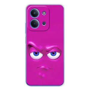 Силиконовые Чехлы (смешные стикеры) для Xiaomi Redmi 15C 5g (Хитрая мордочка)