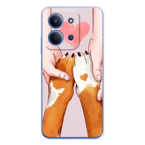 Чохол (ТПУ) Милі песики для Xiaomi Redmi 15C 5g (Любов до собак)